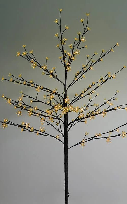 Дерево Сакура-RGB 972 цветка